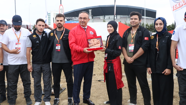 Tekirdağ'da TEKNOFEST İKA yarışması sona erdi