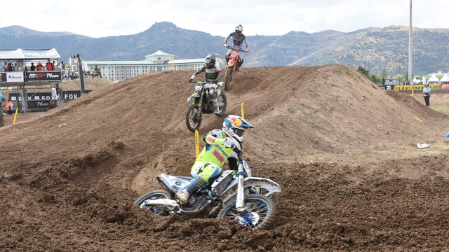 Dünya Gençler Motokros Şampiyonası'nın Türkiye etabında Simon Langenfelder birinci oldu