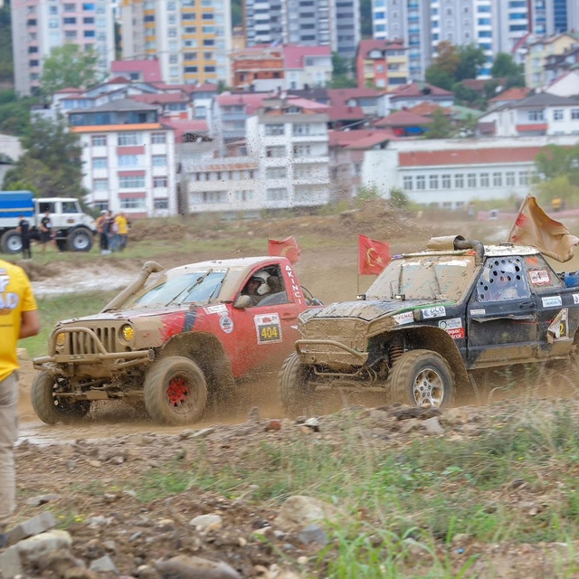 Karadeniz Off-Road Kupası'nın 4. ayak yarışı, Ordu'da yapıldı