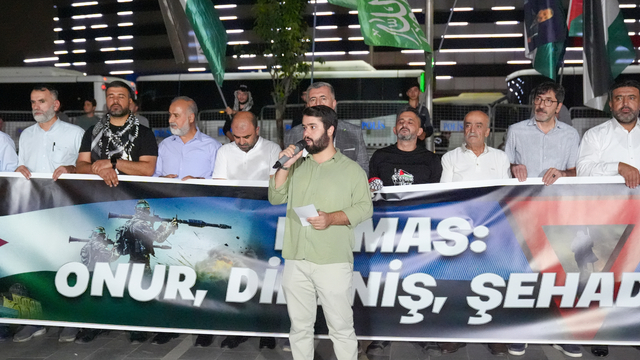 Diyarbakır'dan Filistin'e ve Küresel Sumud Filosu'na destek