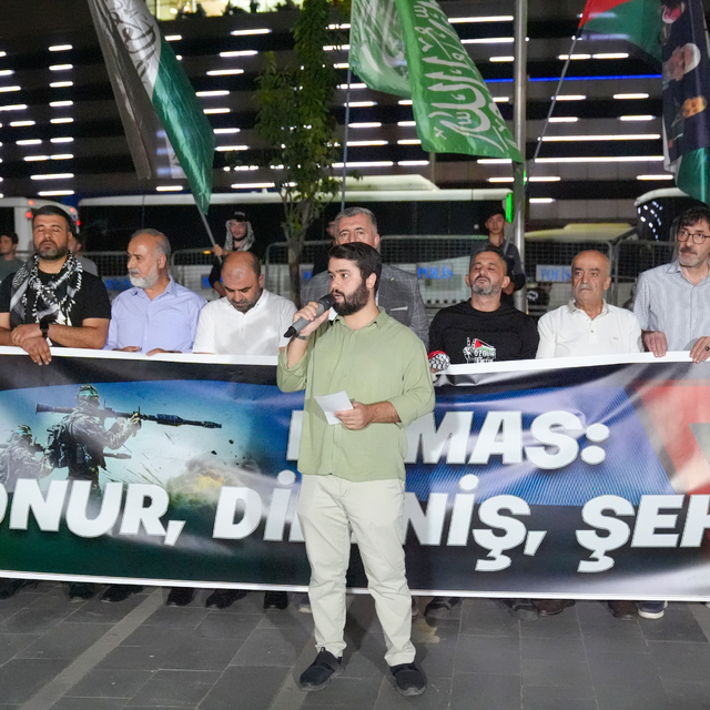 Diyarbakır'dan Filistin'e ve Küresel Sumud Filosu'na destek
