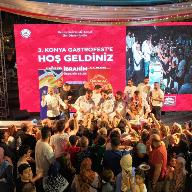 Konya GastroFest lezzet tutkunlarını ağırladı