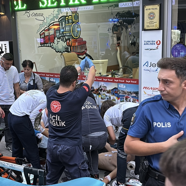 Samsun'da çıkan kavgada 1 kişi yaralandı