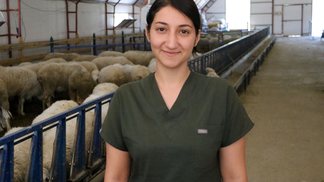 Veteriner hekim Aybike, devlet desteğiyle kurduğu tesisle örnek olup, ön yargıları yıktı