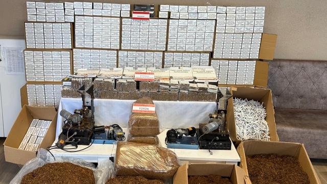 Sakarya'da 257 bin 20 makaron ele geçirildi