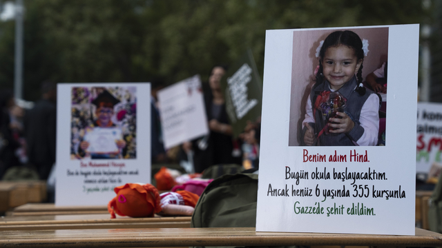 AK Parti Gençlik Kolları'ndan Gazze için "Boş Sıralar" etkinliği
