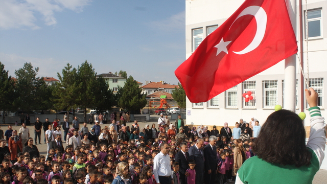 Şarkışla'da yeni eğitim öğretim yılı başladı