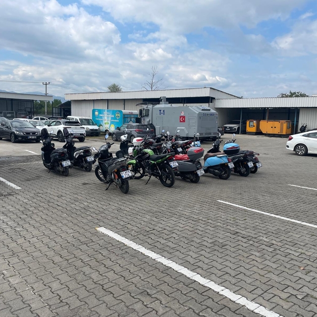 Düzce'de motosikletlerde gayriresmi tadilat yapılmasına ilişkin 27 zanlıya...