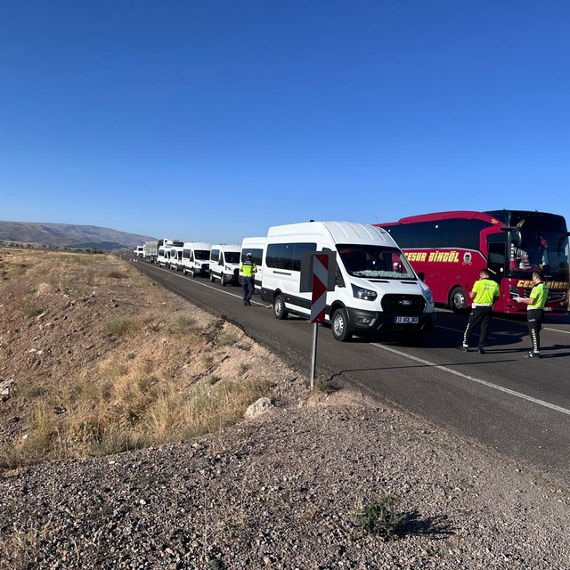 Bingöl'de okul servisleri denetlendi