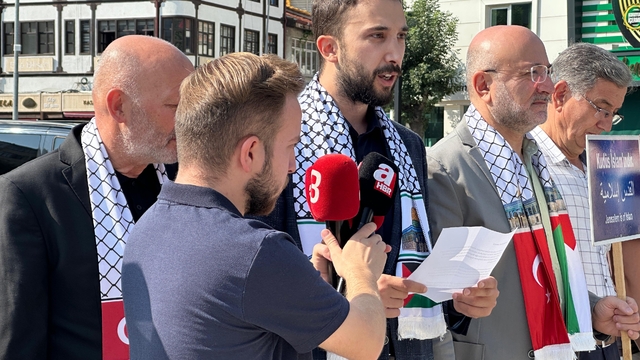 Konya ve Afyonkarahisar'da "Boş Sıralar" etkinliğiyle Gazzeli çocuklar anıldı
