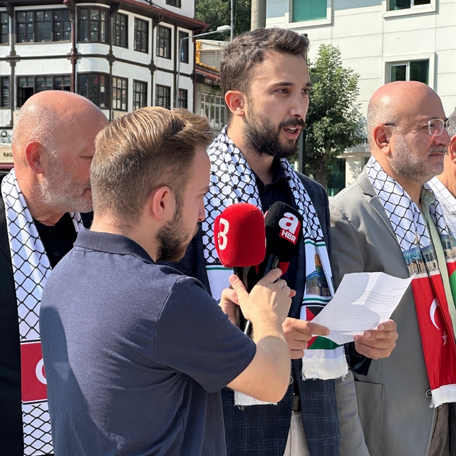 Konya ve Afyonkarahisar'da "Boş Sıralar" etkinliğiyle Gazzeli çocuklar anıl...