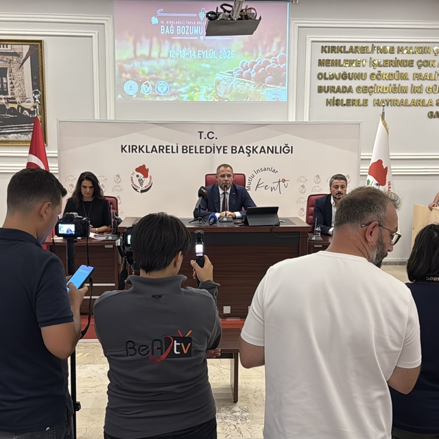 Kırklareli'nde Bağ Bozumu Şenlikleri 12-14 Eylül'de yapılacak