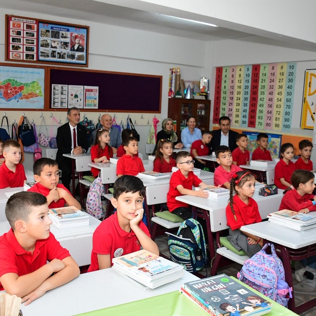 Terme'de ilk ders zili çaldı