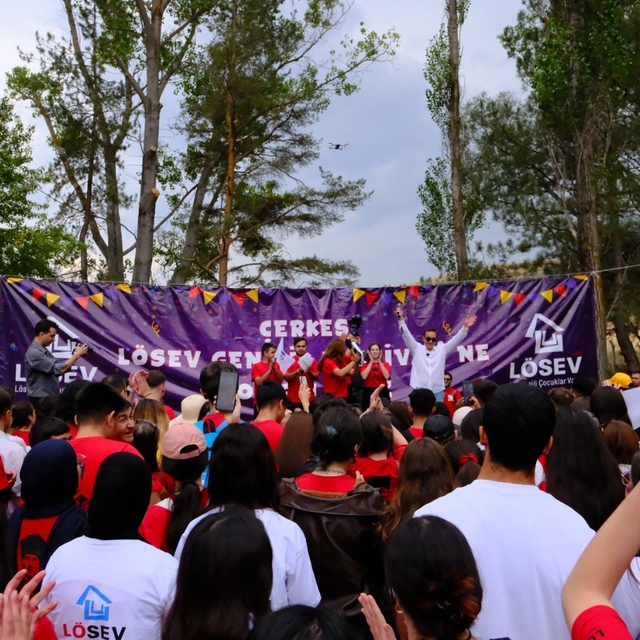 Çankırı'da LÖSEV Gençlik Festivali düzenlendi