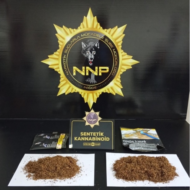 Niğde'de uyuşturucu operasyonlarında yakalanan 8 zanlıdan 3'ü tutuklandı