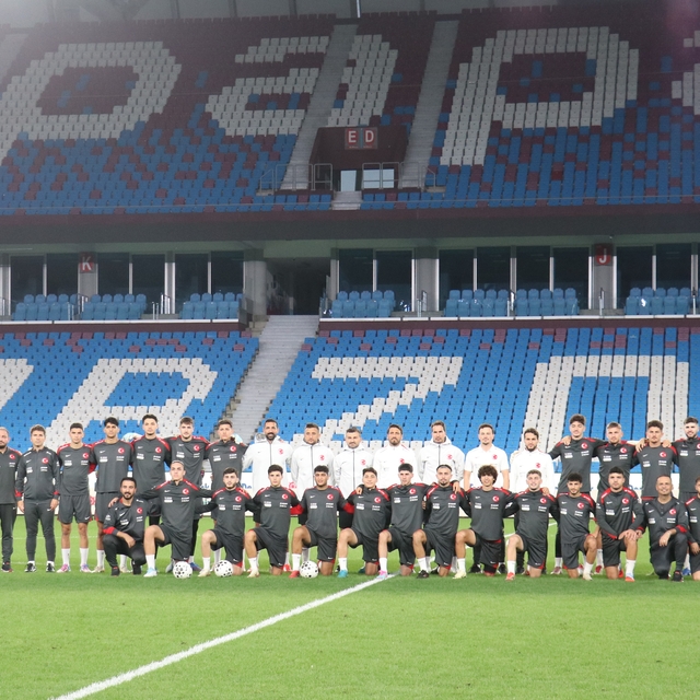 Ümit Milli Futbol Takımı, Hırvatistan maçının hazırlıklarını tamamladı