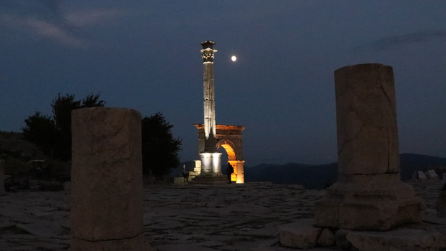 Sagalassos'ta ışıklar gece müzeciliği için yanacak