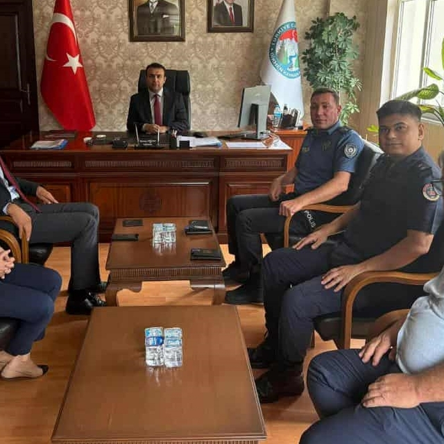 Dikmen'de okul güvenliği toplantısı yapıldı