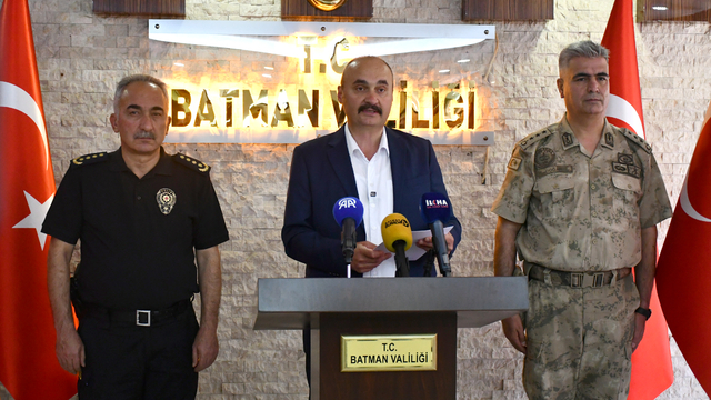 Batman'da "Asayiş ve Güvenlik Değerlendirme Toplantısı" düzenlendi
