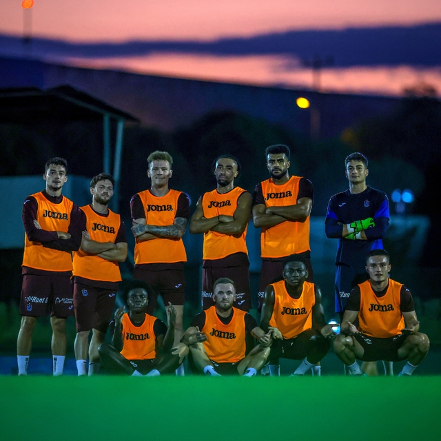 Trabzonspor, Fenerbahçe maçı hazırlıklarını sürdürdü