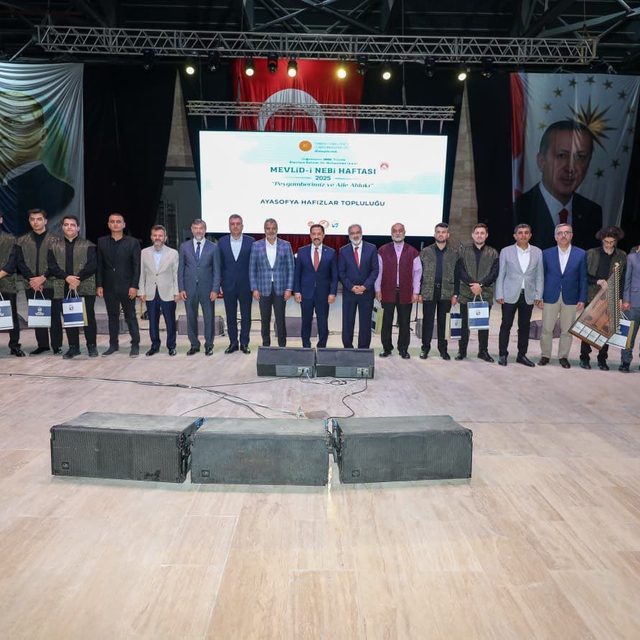 Antakya'da Mevlid-i Nebi Haftası kutlandı