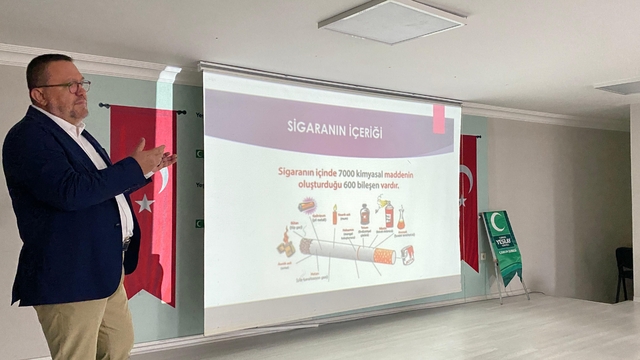 Çorum'da "Sigara ve Doğurganlık" konulu konferans düzenlendi
