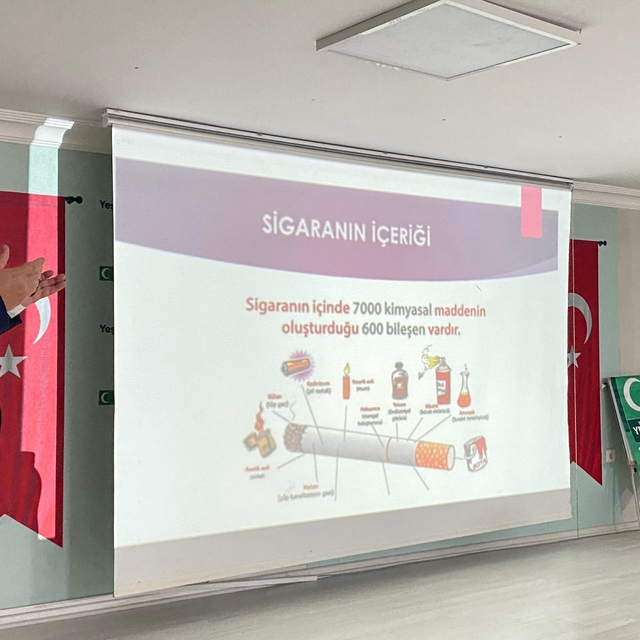 Çorum'da "Sigara ve Doğurganlık" konulu konferans düzenlendi