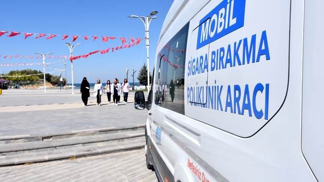 Van'da "Mobil Sigara Bırakma Poliklinik Aracı" hizmete başladı