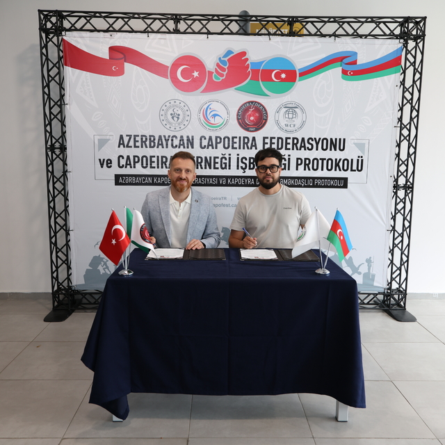 Capoeira Gençlik ve Spor Derneği Azerbaycan ile iş birliği protokolü imzala...