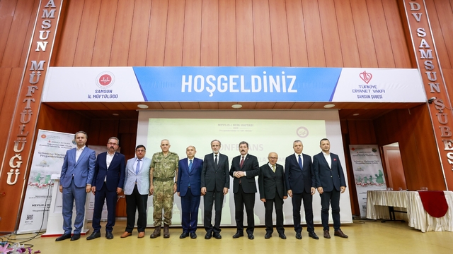 Samsun'da "Peygamberimiz ve Aile Ahlakı" konulu konferans düzenlendi
