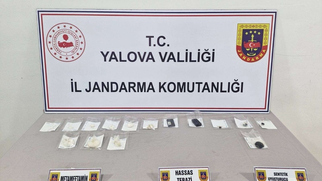 Yalova'da uyuşturucuyla yakalanan kişi tutuklandı