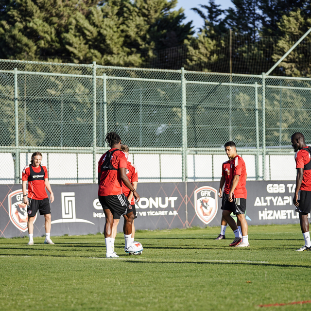Gaziantep FK, Kocaelispor maçının hazırlıklarını sürdürdü