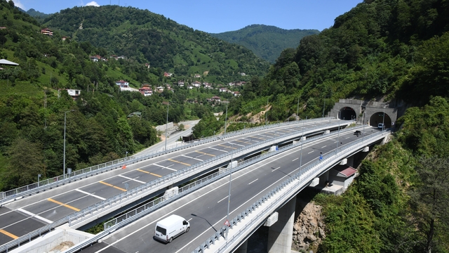 Barajlar kentinde 128 tünel güvenli ulaşımın can damarı