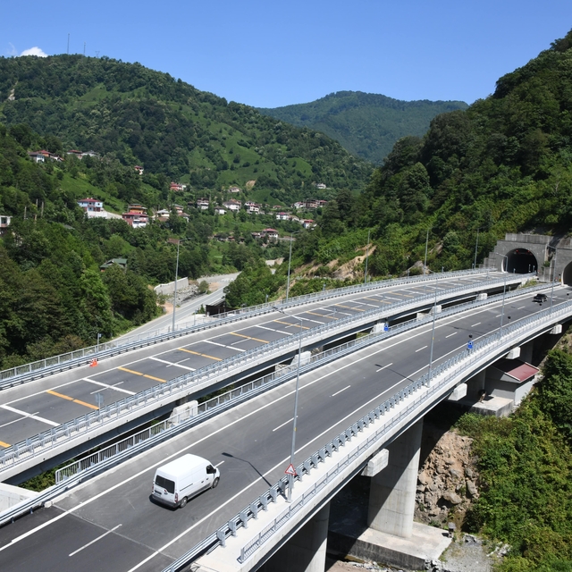 Barajlar kentinde 128 tünel güvenli ulaşımın can damarı
