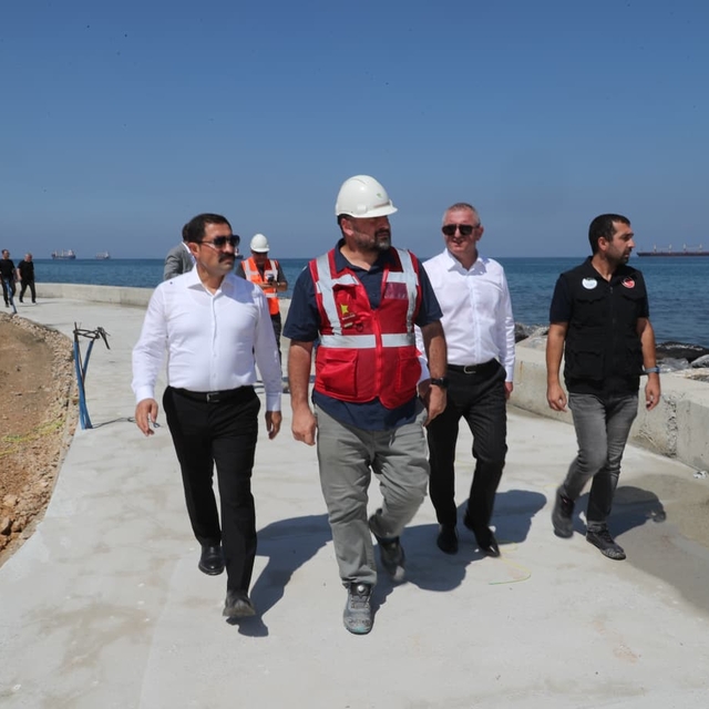 Hatay Valisi Masatlı, İskenderun sahilindeki düzenleme ve yenileme çalışmal...