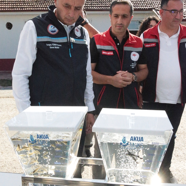Balıkçılık ve Su Ürünleri Genel Müdürü Turgay Türkyılmaz Bolu'da incelemede...