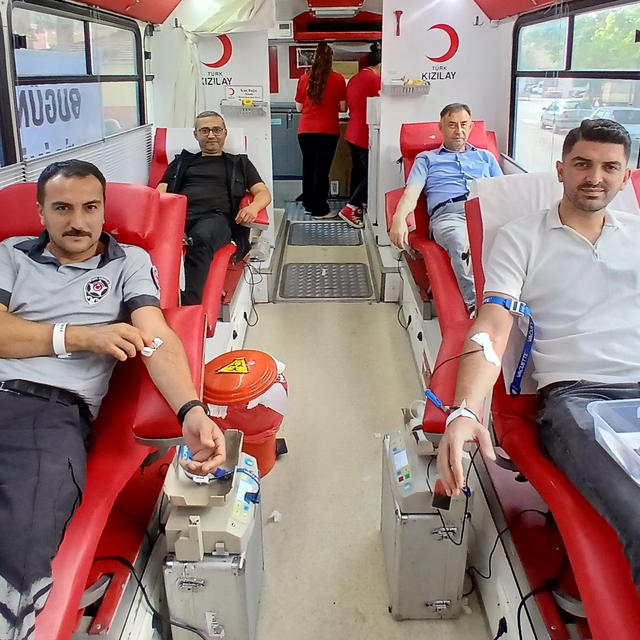 Taşova'da kan bağışı kampanyası düzenlendi