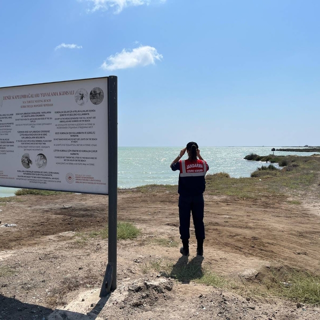 Mersin'de jandarma doğada denetimlerde bulundu