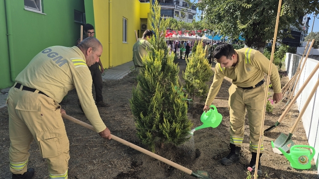 Muğla'da Orhan Gürün Kızılay Anaokulu törenle hizmete açıldı