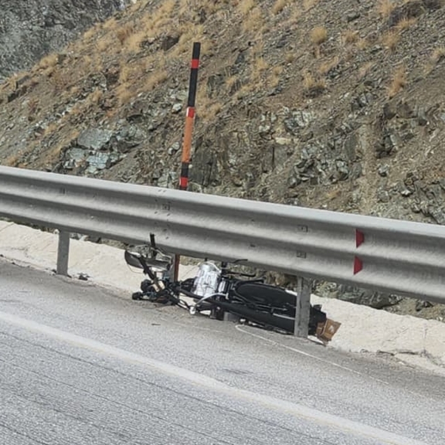 Erzincan'da tırın çarptığı motosikletin sürücüsü hayatını kaybetti