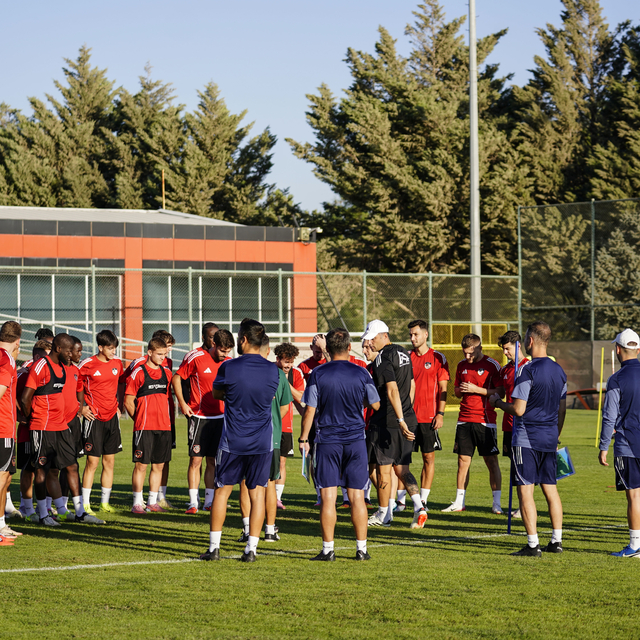 Gaziantep FK, Kocaelispor maçının hazırlıklarını sürdürdü