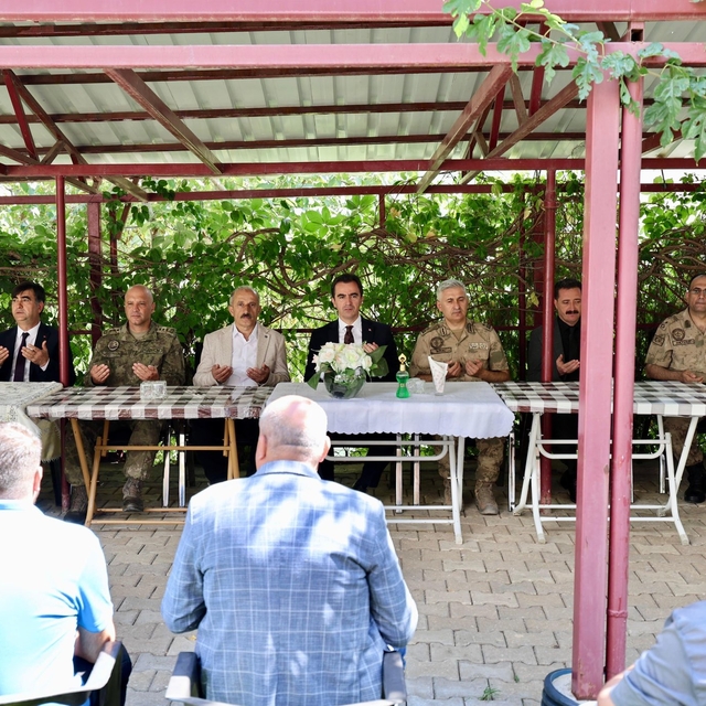 Bitlis'te şehit asker için mevlit okutuldu