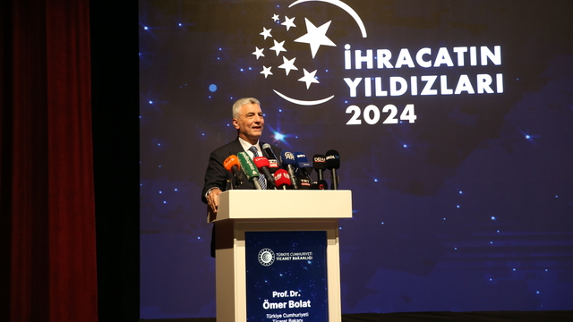 Ticaret Bakanı Ömer Bolat, Denizli'de "İhracatın Yıldızları Ödül Töreni"nde konuştu: - Denizli Haberleri