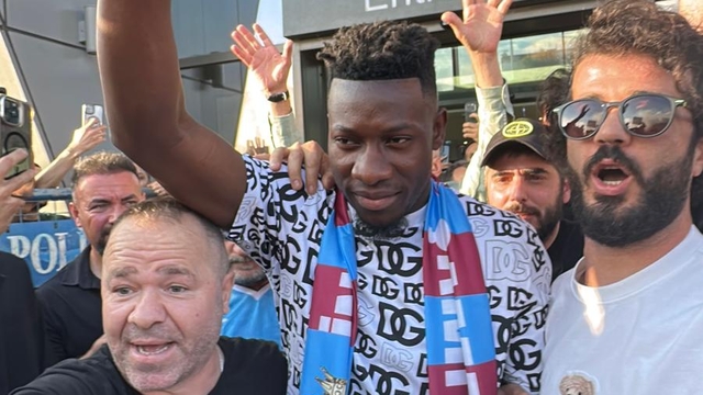 Trabzonspor, Andre Onana'nın transferini Kamuyu Aydınlatma Platformu'na (KAP) bildirdi