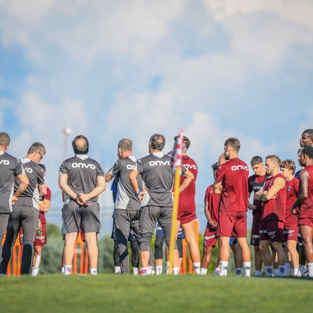 Trabzonspor'da, Fenerbahçe maçı hazırlıkları sürüyor