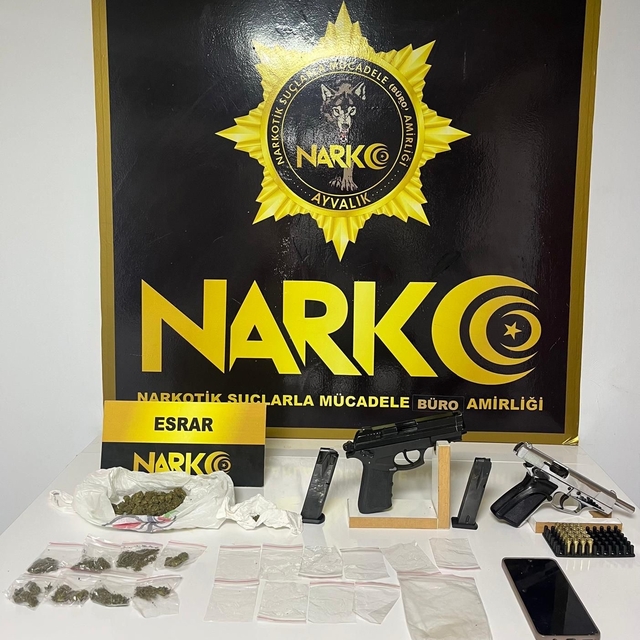 Balıkesir'de uyuşturucu operasyonunda 2 şüpheli yakalandı