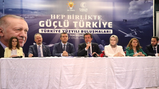AK Parti Genel Başkan Yardımcısı Zeybekci, Tekirdağ'da konuştu: