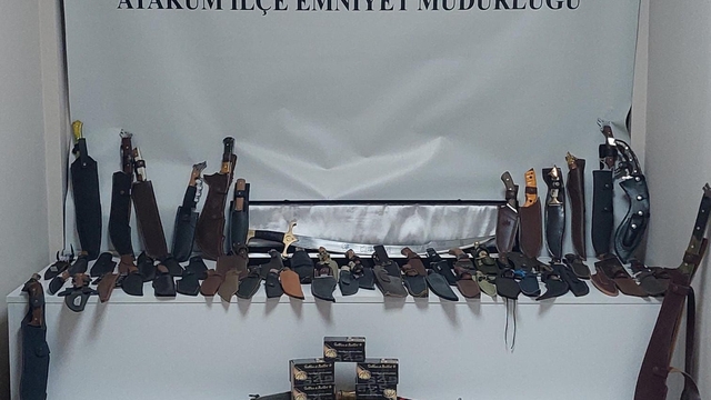 Samsun'da kaçak silah operasyonunda 1 zanlı yakalandı