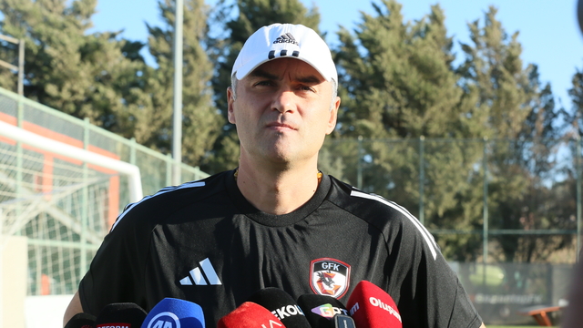Gaziantep FK Teknik Direktörü Burak Yılmaz'ın Kocaelispor karşısındaki tek hedefi galibiyet