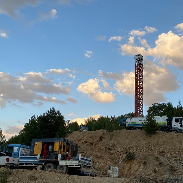 Hizan'da içme suyu için sondaj çalışmaları sürüyor